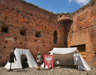 Dybowski castle in Torun. Poland