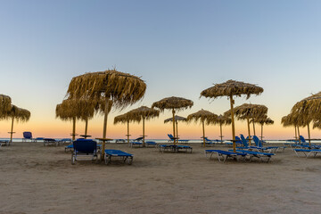 umbrella on elafonisi