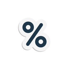 Percentage - Sticker