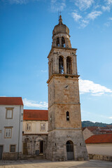 Fototapeta na wymiar Saint Joseph church in Vela Luka, Korcula island, Croatia