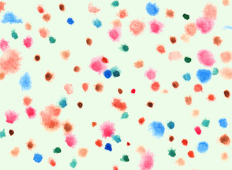 confetti isolated background spotted colorful