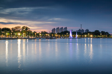 City Skyline at Night