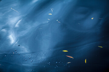 mesmerizing blue silk water texture wave ,feeling of softness