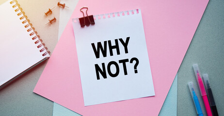 onceptual image. The inscription on the sheet for notes. The content of the inscription matters...