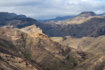 The Beautiful Landscape Of Gran Canaria