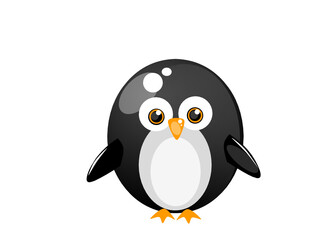 cute penguin vector illustration