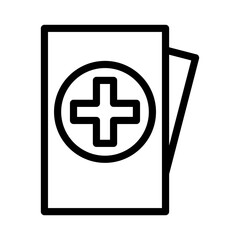 Medical book icon