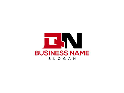 QN Letter Logo, qn logo icon vector for business