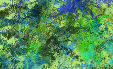 Fototapeta na wymiar abstract colorful paint background bg wallpaper art with sharp edges