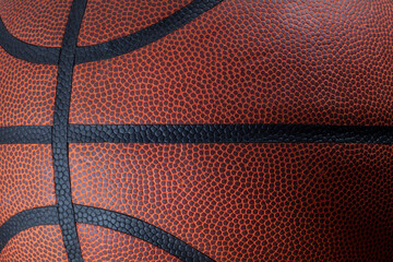 Obraz premium Basketball surface texture and pattern