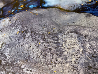 Abstract blue art with gold — fluid background with beautiful smudges and stains made with alcohol ink and golden pigment. Blue with violet texture resembles natural materials, watercolor or aquarelle