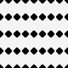 Simple shapes pattern. Minimal ornament.