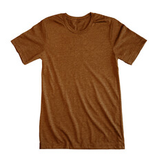 Light Brown Heather Tee Shirt Blank