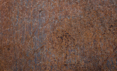 Grunge rusted metal texture, rust and oxidized metal background. Old metal iron panel