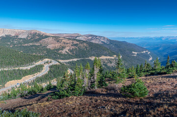 US 40 from Flora Peak trail