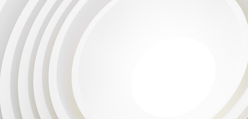 Obraz premium abstract white background. Geometric 3d illustration design.