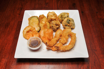 Chinese Shrimp and Vegetable Tempura