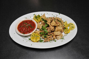 Italian Delicacy Calamari