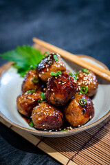 Japanese chicken meatball - Tsukune