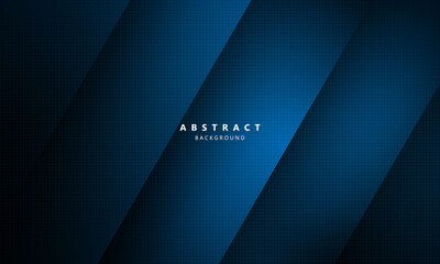 Obraz premium Abstract blue background poster with dynamic. technology network Vector illustration.