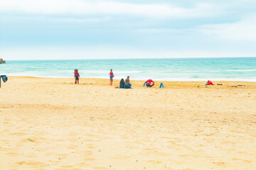 socorristas de playa entreno