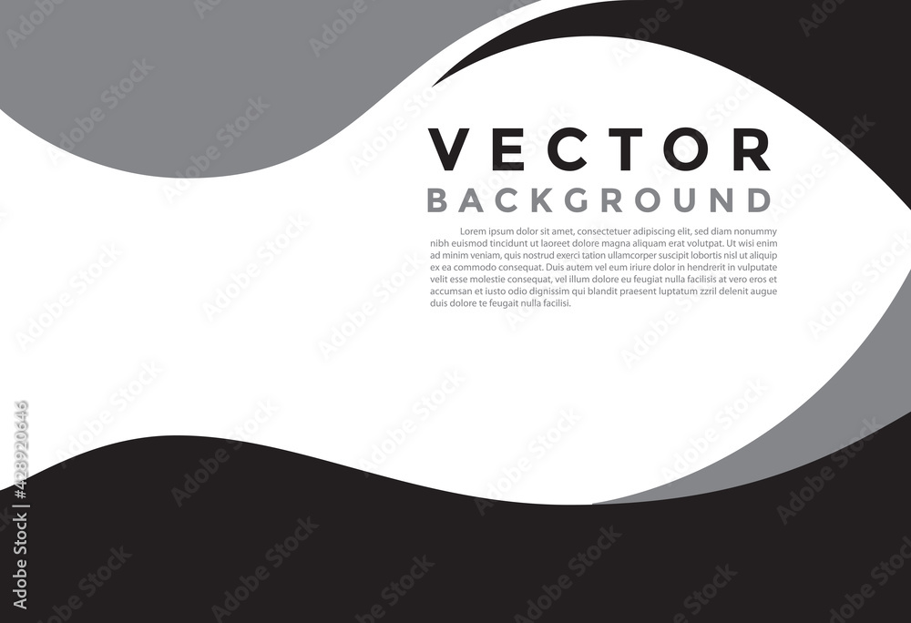 Poster gray background vector lighting effect graphic for text and message board design infographic