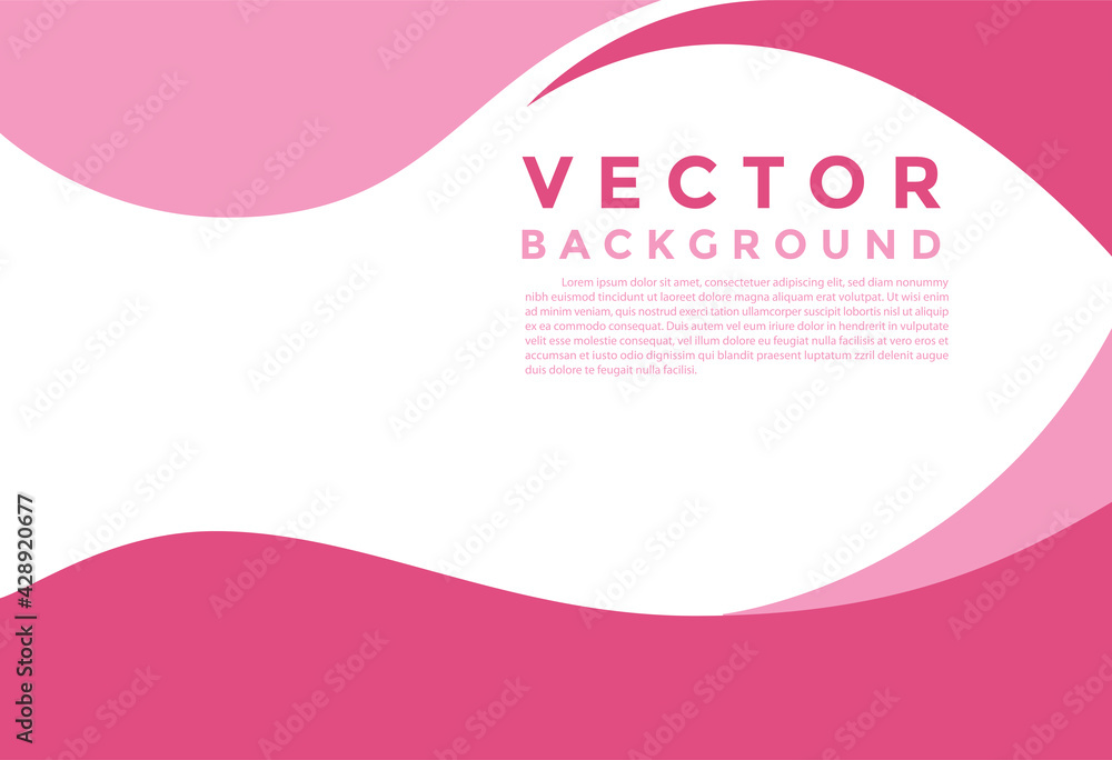 Poster pink background vector lighting effect graphic for text and message board design infographic.