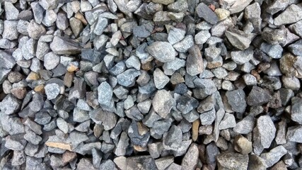 Backyard pebbles