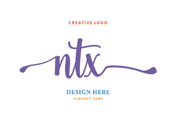 NTX lettering logo is simple, easy to understand and authoritative
