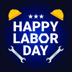  Happy International Labor Day banner 1st May background wallpaper Creative Design Template vector illustration