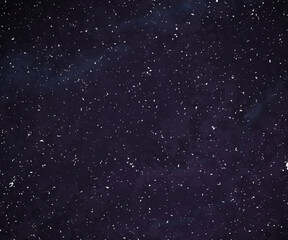 Illustrated Night Sky Deep Space Digital Art Painting 2
