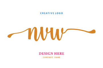 NVW lettering logo is simple, easy to understand and authoritative