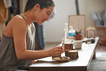 emotional treatment by the scent 