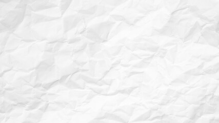 White Paper Texture background. Crumpled white paper abstract shape background with space paper recycle for text