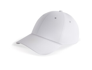 Blank white baseball cap mockup for branding