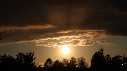 Obraz premium Sonnenuntergang