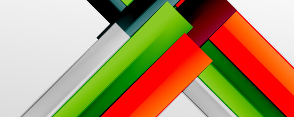 Color abstract lines trendy geometric background for business or technology presentation, internet poster or web brochure cover, wallpaper