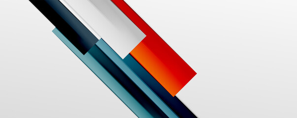 Color abstract lines trendy geometric background for business or technology presentation, internet poster or web brochure cover, wallpaper