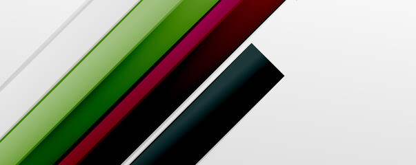 Color abstract lines trendy geometric background for business or technology presentation, internet poster or web brochure cover, wallpaper