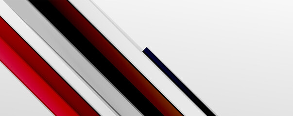 Fototapeta premium Multicolored lines background. Design template for business or technology presentations, internet posters or web brochure covers