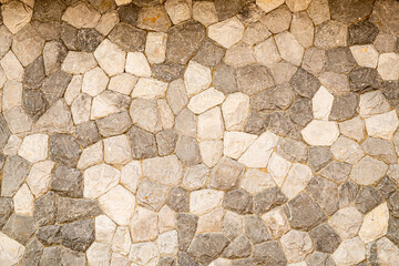 
Granite Stone Walls in white and gray. natural background