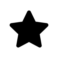 Star icon vector symbol illustration