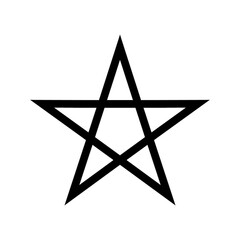 Star icon vector symbol illustration