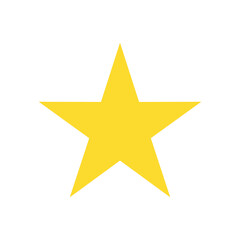 Star icon vector symbol illustration