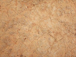 The ground has cracks in the top view for the background