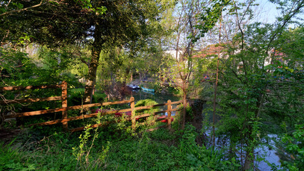 Polangis canal in the Grand Paris area