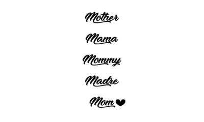 Mothers Day Quote for print or use as poster, card, flyer or T Shirt
