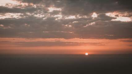 Obraz premium sunset over the sea