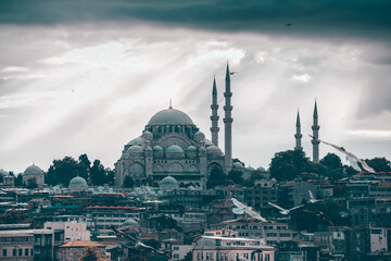 Fototapeta premium Istanbul the capital of Turkey, eastern tourist city.