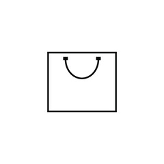 Vector Shopping Bag Icon, Logo in Ai. Popular as a shopping bag icon vector